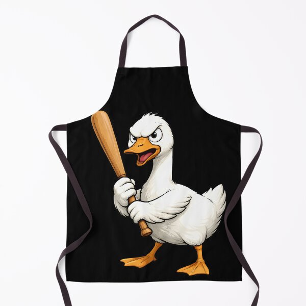 Item preview, Aggressive Goose – Angry Goose with a baseball bat designed and sold by ExpertEsche.