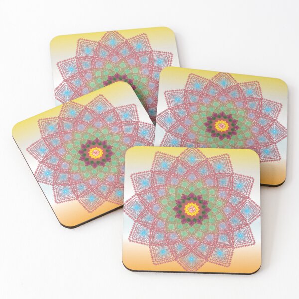 Item preview, Warm Harmony Blue Mandala designed and sold by OIL Pattern Design .