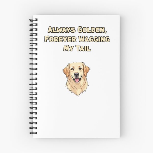 Item preview, Always Golden, Forever Wagging My Tail designed and sold by NatureUnleashed.