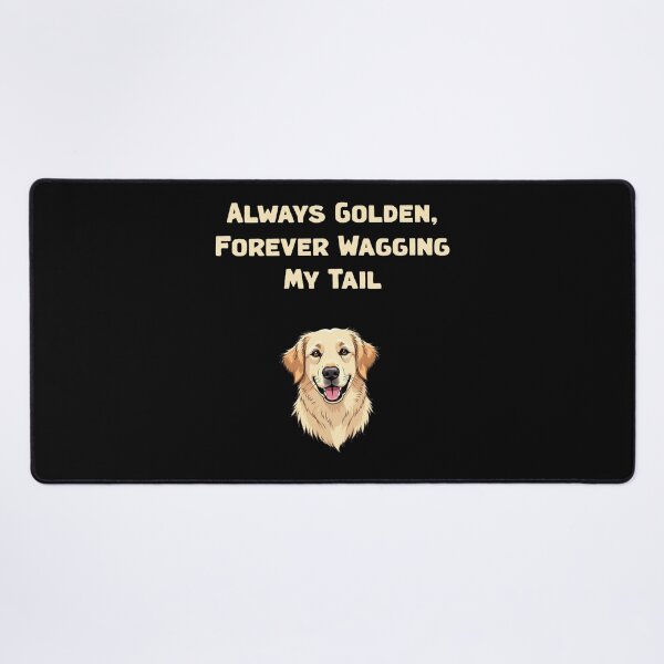 Item preview, Always Golden, Forever Wagging My Tail designed and sold by NatureUnleashed.