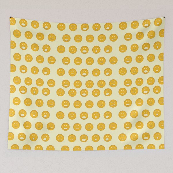 Item preview, Emoji, Smiley, Emotions, Faces Print designed and sold by aussieforgood.