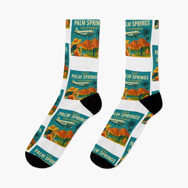 Item preview, Palm Springs Vintage Style Travel Poster 1 designed and sold by Jeffsredbubble.
