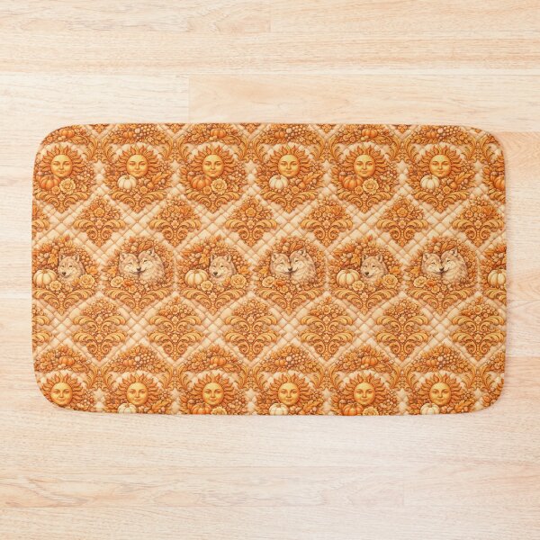 Item preview, Rococo Revival Damask Nature Pattern designed and sold by Poetic Patterns Studio.