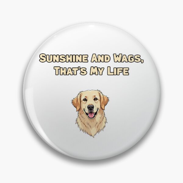 Item preview, Sunshine And Wags, That's My Life designed and sold by NatureUnleashed.