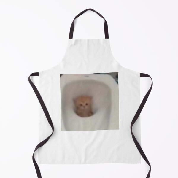 Item preview, kitten in toilet designed and sold by AtheaWH.