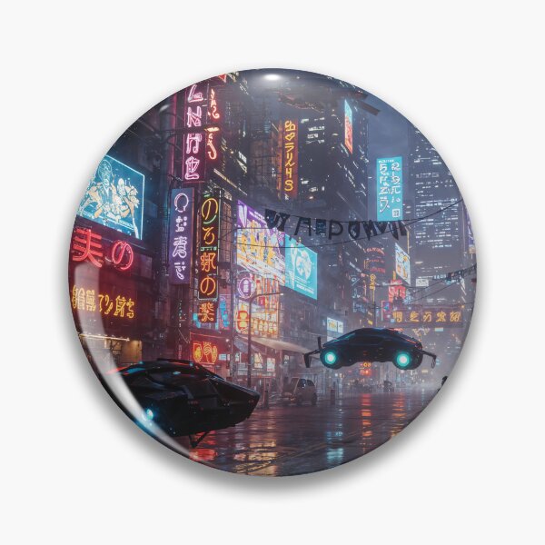 Item preview, Night City Skyline - 2077 Aesthetic designed and sold by Gabmx.