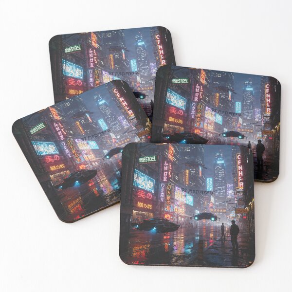 Item preview, Night City Skyline - 2077 Aesthetic designed and sold by Gabmx.