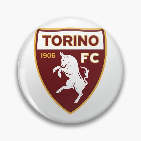 Item preview, Torino Inspired Football Crest – Maroon Bull Italian Soccer Fan Art designed and sold by RAVisuals.
