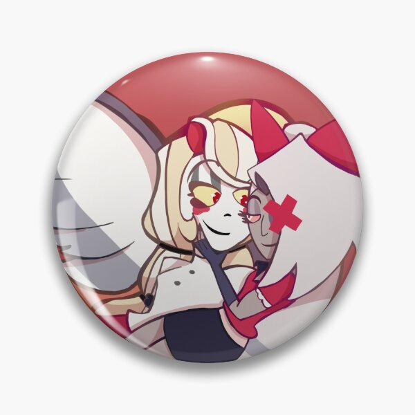 Item preview, Charlie and Vaggie sticker designed and sold by Fiorefi.