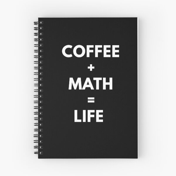 Item preview, Coffee + Math = Life Funny Design designed and sold by Pi-Magic.