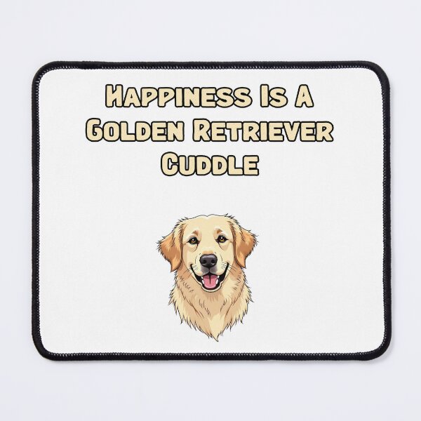 Item preview, Happiness Is A Golden Retriever Cuddle designed and sold by NatureUnleashed.