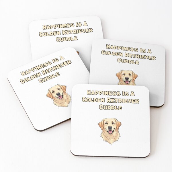 Item preview, Happiness Is A Golden Retriever Cuddle designed and sold by NatureUnleashed.