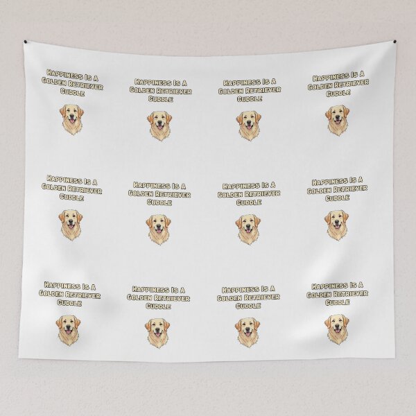 Item preview, Happiness Is A Golden Retriever Cuddle designed and sold by NatureUnleashed.