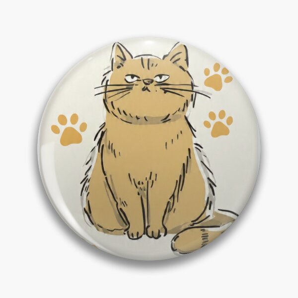 Item preview, Orange Cat Behaviour  designed and sold by Paw & Wonder .