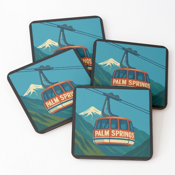 Aperçu de l'œuvre Téléphérique de Palm Springs créée et vendue par Jeffsredbubble.