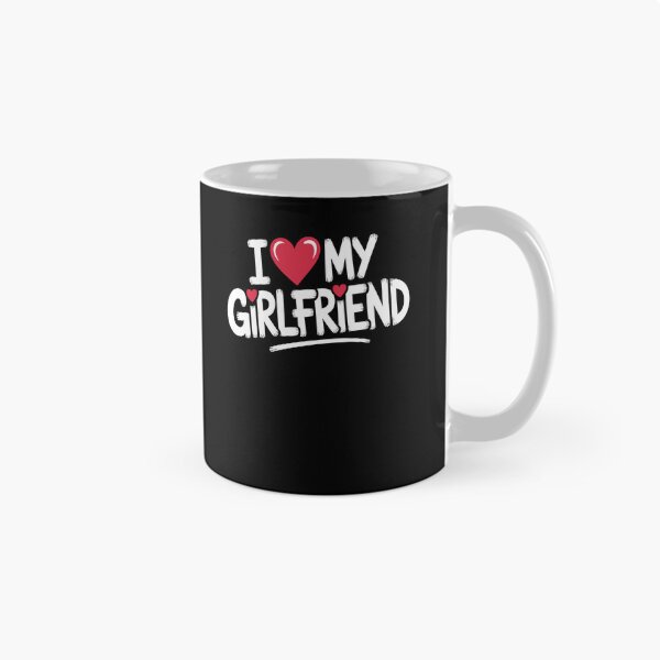 Item preview, Girlfriend Relationship Quote I Love My Girlfriend Typography designed and sold by MuniraWearify.