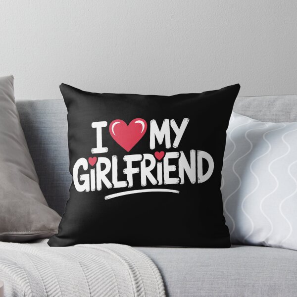 Item preview, Girlfriend Relationship Quote I Love My Girlfriend Typography designed and sold by MuniraWearify.