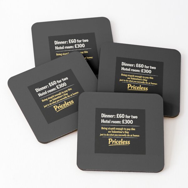 Item preview, Valentine’s Day: Priceless (The Expensive Way) designed and sold by Hornace88studio.