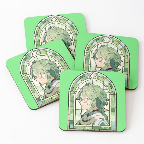 Item preview, Stained Glass Baizhu designed and sold by SchellStation.