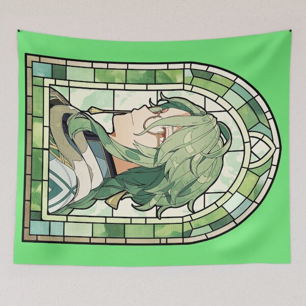 Item preview, Stained Glass Baizhu designed and sold by SchellStation.