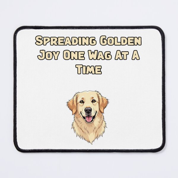 Item preview, Spreading Golden Joy One Wag At A Time designed and sold by NatureUnleashed.