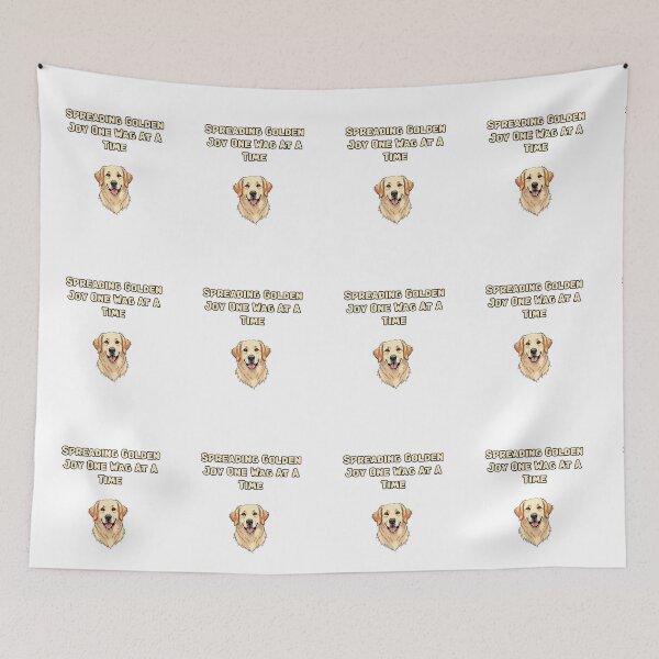 Item preview, Spreading Golden Joy One Wag At A Time designed and sold by NatureUnleashed.