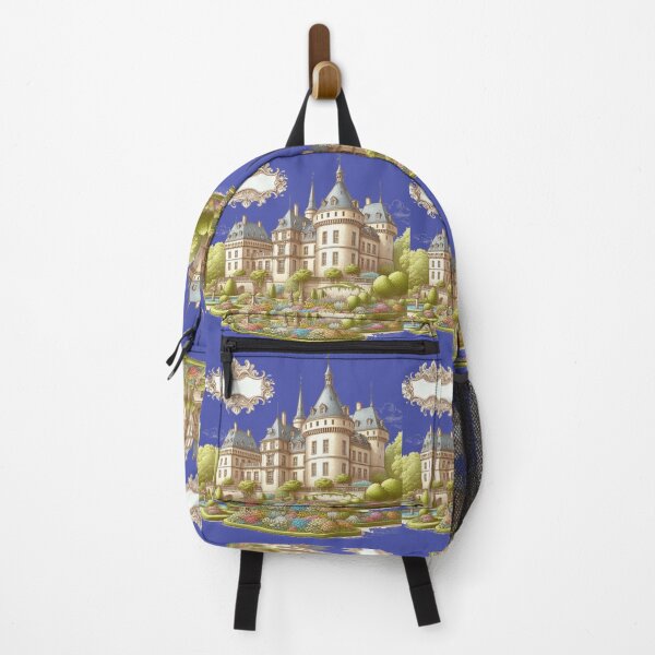 Item preview, Luxembourg Castle – Cute 3D Sketch Label of Luxembourg, designed and sold by PaintMeWorld.