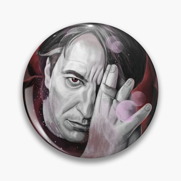 Item preview, Alan Rickman, hand painted picture, designed and sold by AK-Hevonen.
