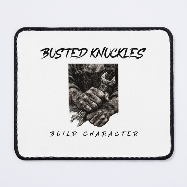 Item preview, Busted Knuckles Build Character designed and sold by B&CMerch.