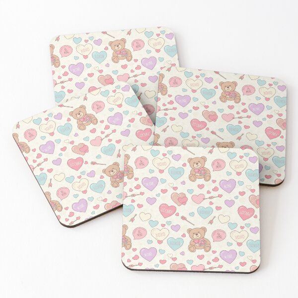Item preview, Cute Valentine’s Day Wallpapers  Pastel Heart Aesthetic  designed and sold by Ditstyle.