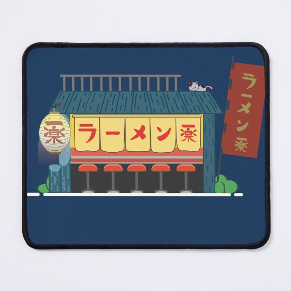 Item preview, Another Ramen stand with cat designed and sold by SabyDaishi.
