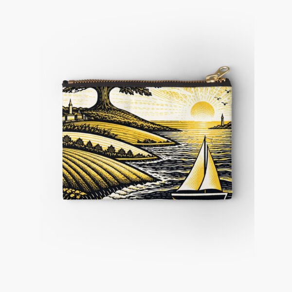 Item preview, Brittany Land & Sea – Sailboat and Tree designed and sold by BreizhLegend.
