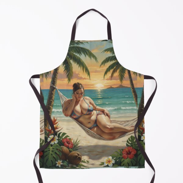 Item preview, big beautiful women sleeping the beach designed and sold by Chubby Chase.