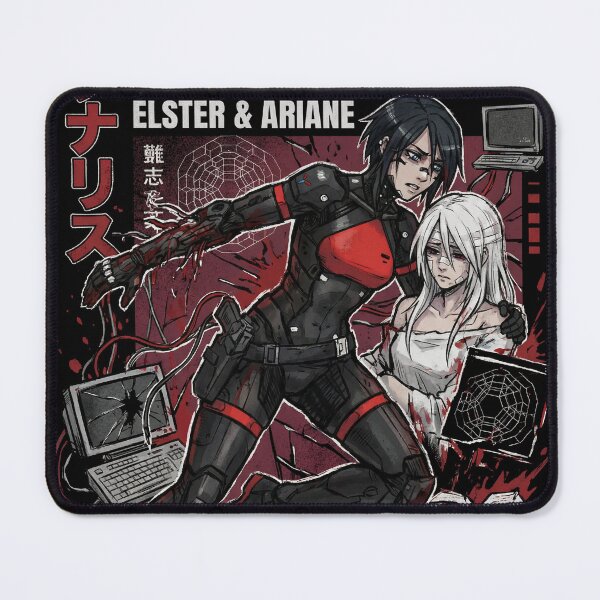 Artikelvorschau, Elster Ariane Signalis Replika und menschlicher Partner Fan-Art entworfen und verkauft von Senpaiwaves.