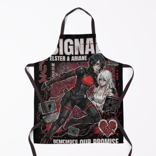 Item preview, Elster Ariane Signalis Replika and Human Partner Fan Art designed and sold by Senpaiwaves.