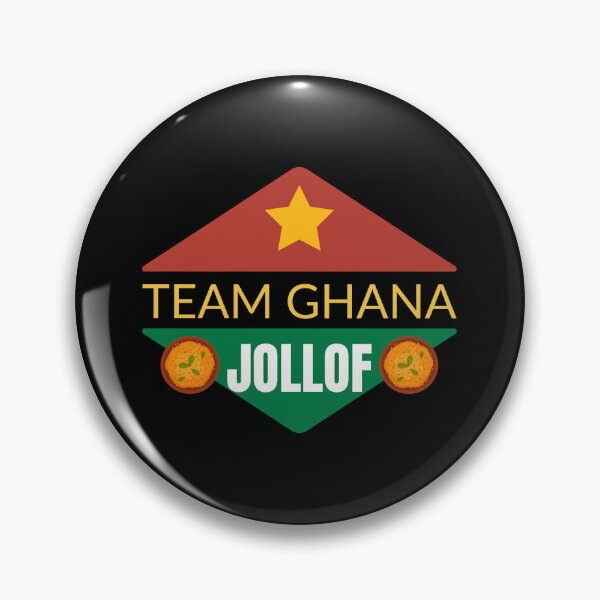 Item preview, Team Ghana Jollof Rice – West African Food Pride Graphic Design designed and sold by HyzoArt.