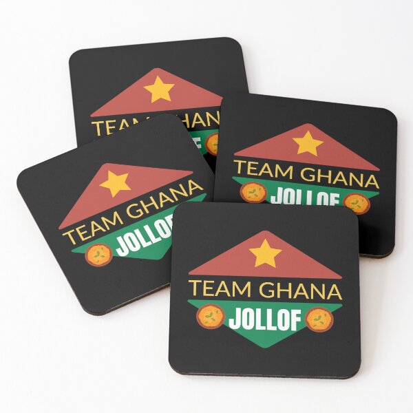 Item preview, Team Ghana Jollof Rice – West African Food Pride Graphic Design designed and sold by HyzoArt.