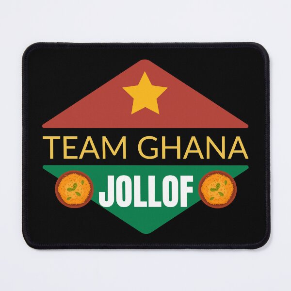 Item preview, Team Ghana Jollof Rice – West African Food Pride Graphic Design designed and sold by HyzoArt.