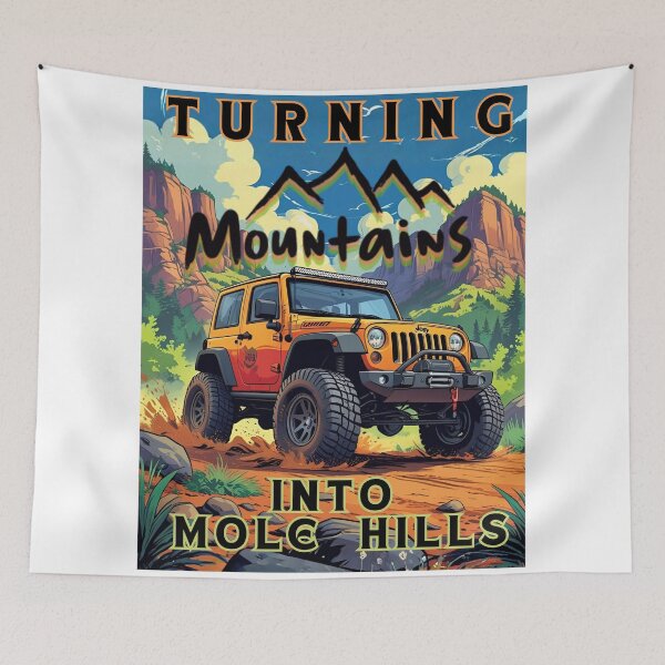Item preview, Turning Mountains Into Mole Hills designed and sold by Craftonmegan.