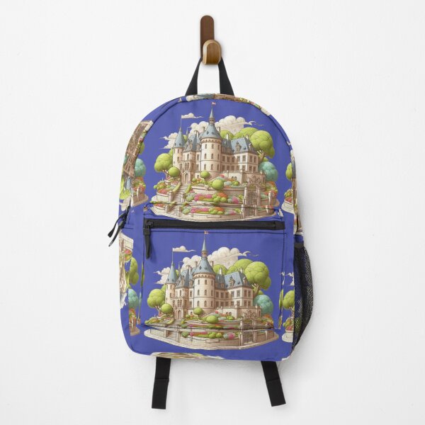Item preview, Luxembourg Castle – Cute 3D Sketch Label of Luxembourg, designed and sold by PaintMeWorld.