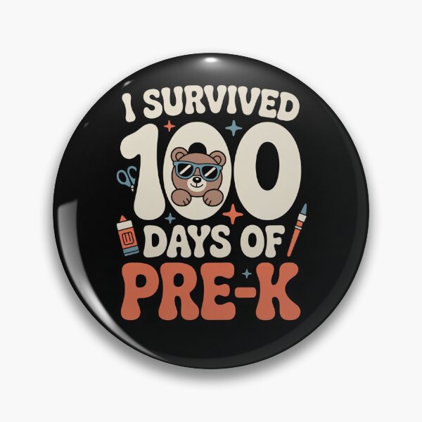 Item preview, I Survived 100 Days of Pre-K - 100th Day of School designed and sold by ViralVector.