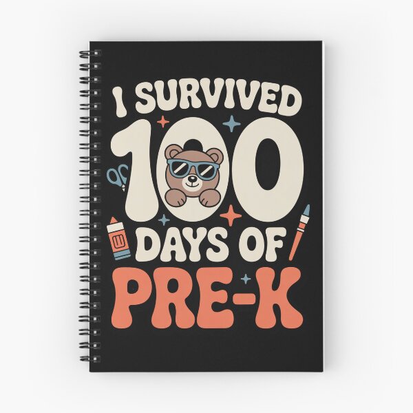 Item preview, I Survived 100 Days of Pre-K - 100th Day of School designed and sold by ViralVector.