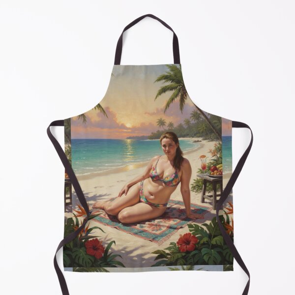 Item preview, white and young women the beach designed and sold by Chubby Chase.