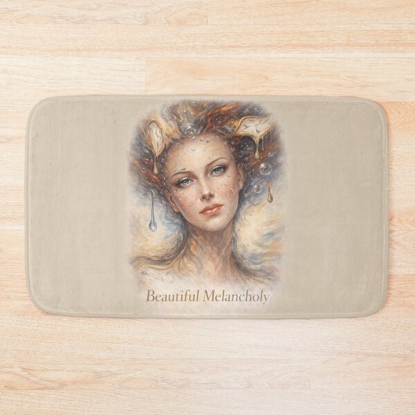 Item preview, Beautiful Melancholy. Woman portrait surreal art deco designed and sold by Natart1004.