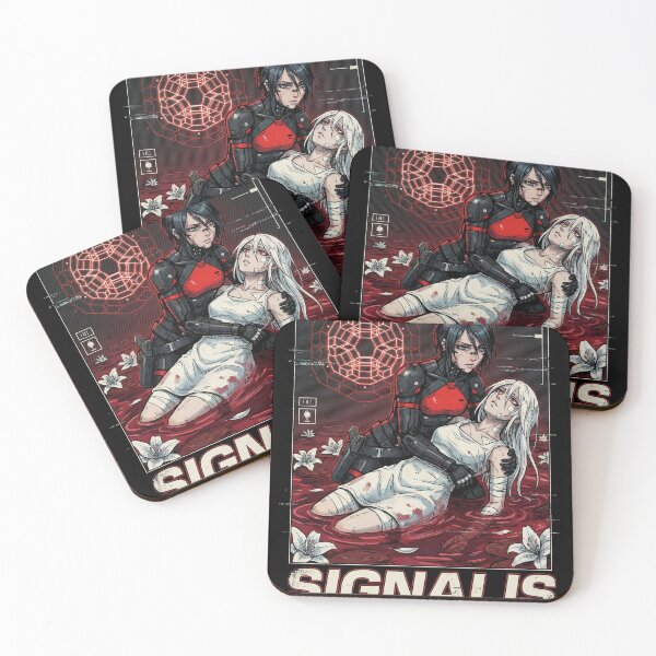 Item preview, Signalis Elster Ariane Helmet Girl Duo Eternal Fan Art designed and sold by Senpaiwaves.