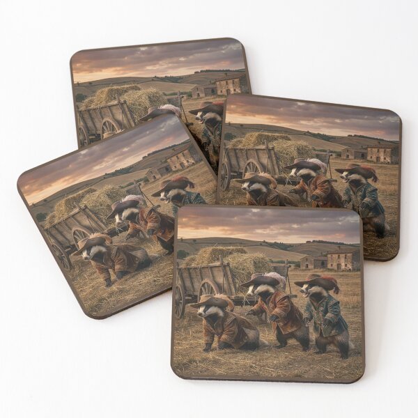 Item preview, Three Badger Musketeers designed and sold by Tridentulus.