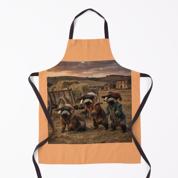 Item preview, Three Badger Musketeers designed and sold by Tridentulus.
