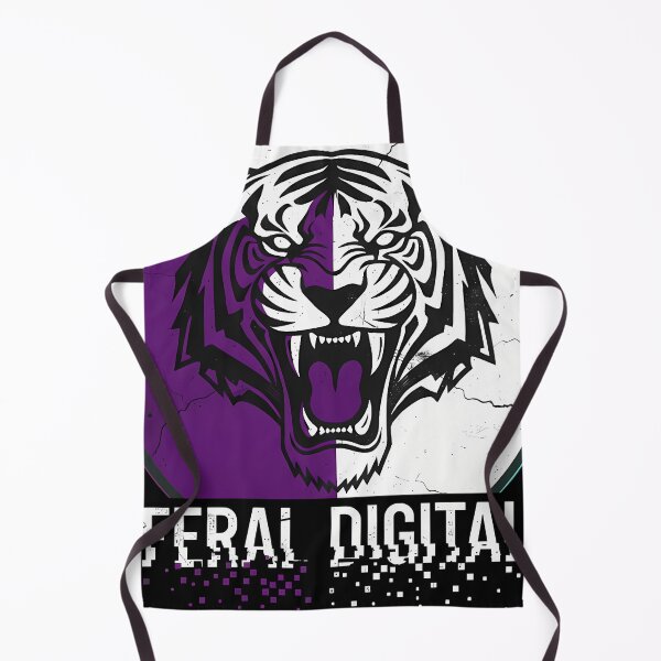 Item preview, Ferai Digital Cyber Tiger Emblem designed and sold by Ekracreatives.