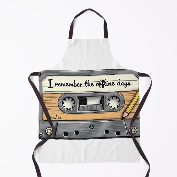 Item preview, I Remember The Offline Days: Retro Cassette designed and sold by Krisekk.