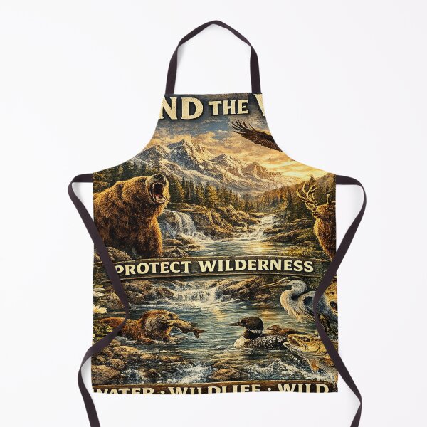 Item preview, DEFEND THE WILD, PROTECT WILDERNESS, WILDLIFE. designed and sold by raspeed.